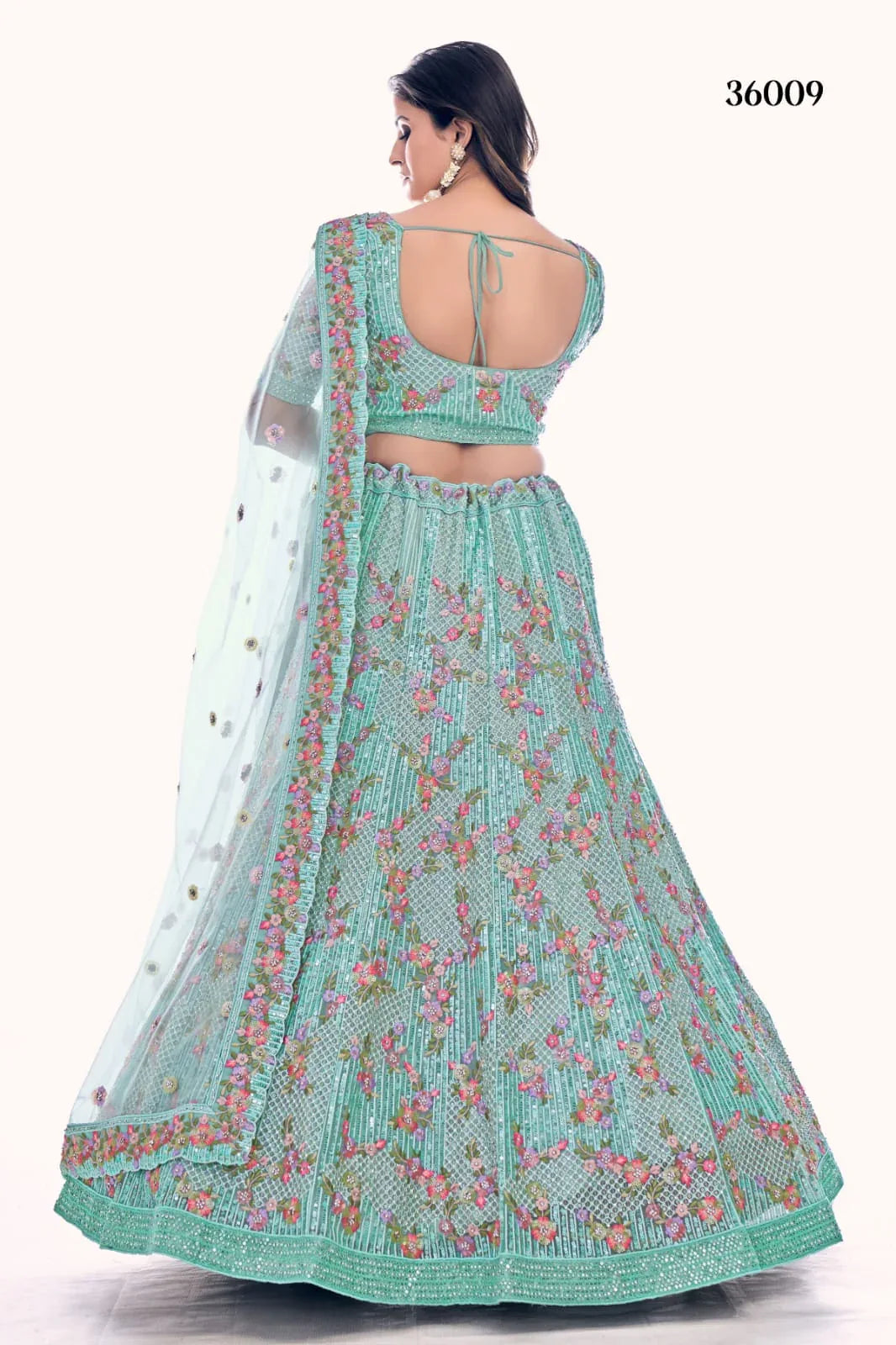POSHAK VOL 4 DESIGNER LEHENGA D.NO 36009 Anant Tex Exports Private Limited