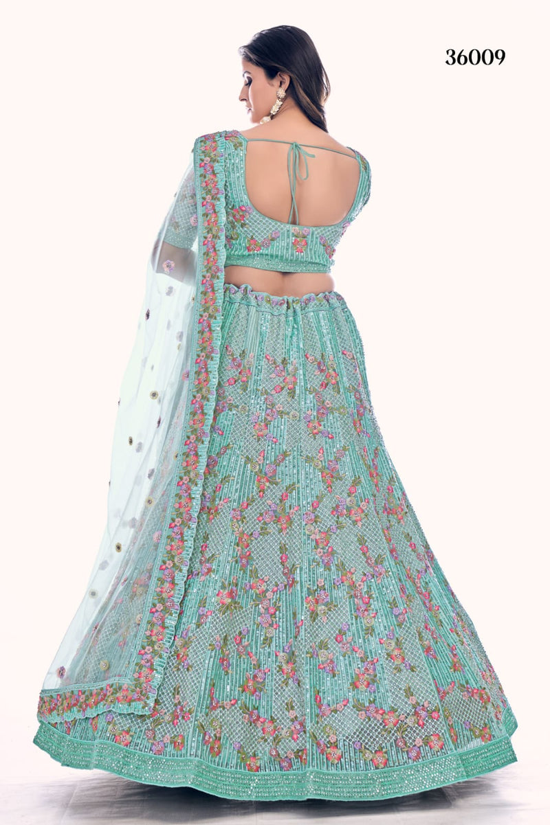 POSHAK VOL 4 DESIGNER LEHENGA D.NO 36009 Anant Tex Exports Private Limited