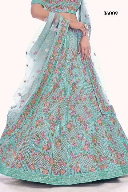 POSHAK VOL 4 DESIGNER LEHENGA D.NO 36009 Anant Tex Exports Private Limited