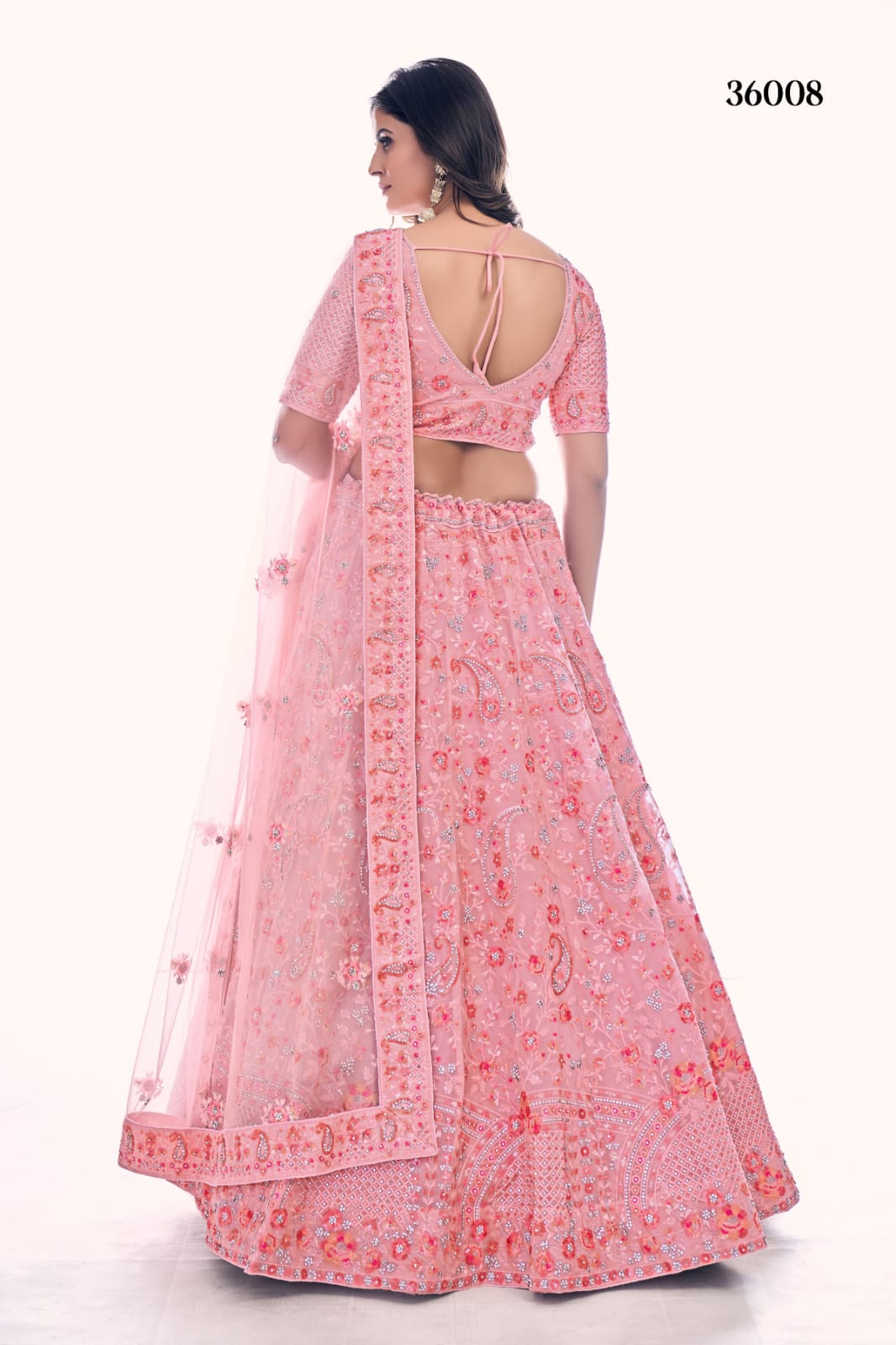 POSHAK VOL 4 DESIGNER LEHENGA D.NO 36008 Anant Tex Exports Private Limited