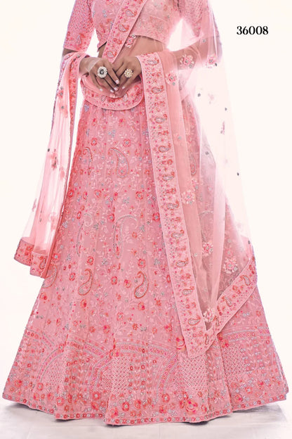 POSHAK VOL 4 DESIGNER LEHENGA D.NO 36008 Anant Tex Exports Private Limited
