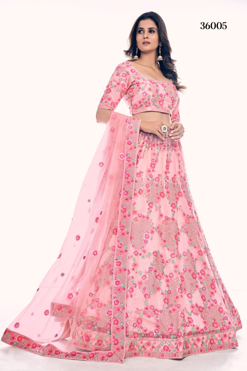 POSHAK VOL 4 DESIGNER LEHENGA D.NO 36005 Anant Tex Exports Private Limited
