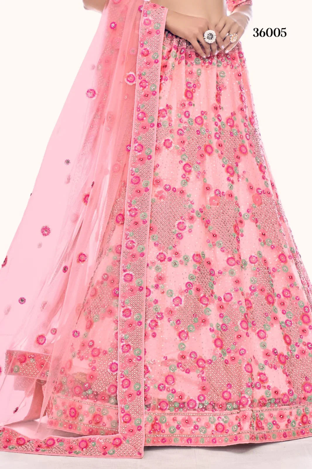 POSHAK VOL 4 DESIGNER LEHENGA D.NO 36005 Anant Tex Exports Private Limited