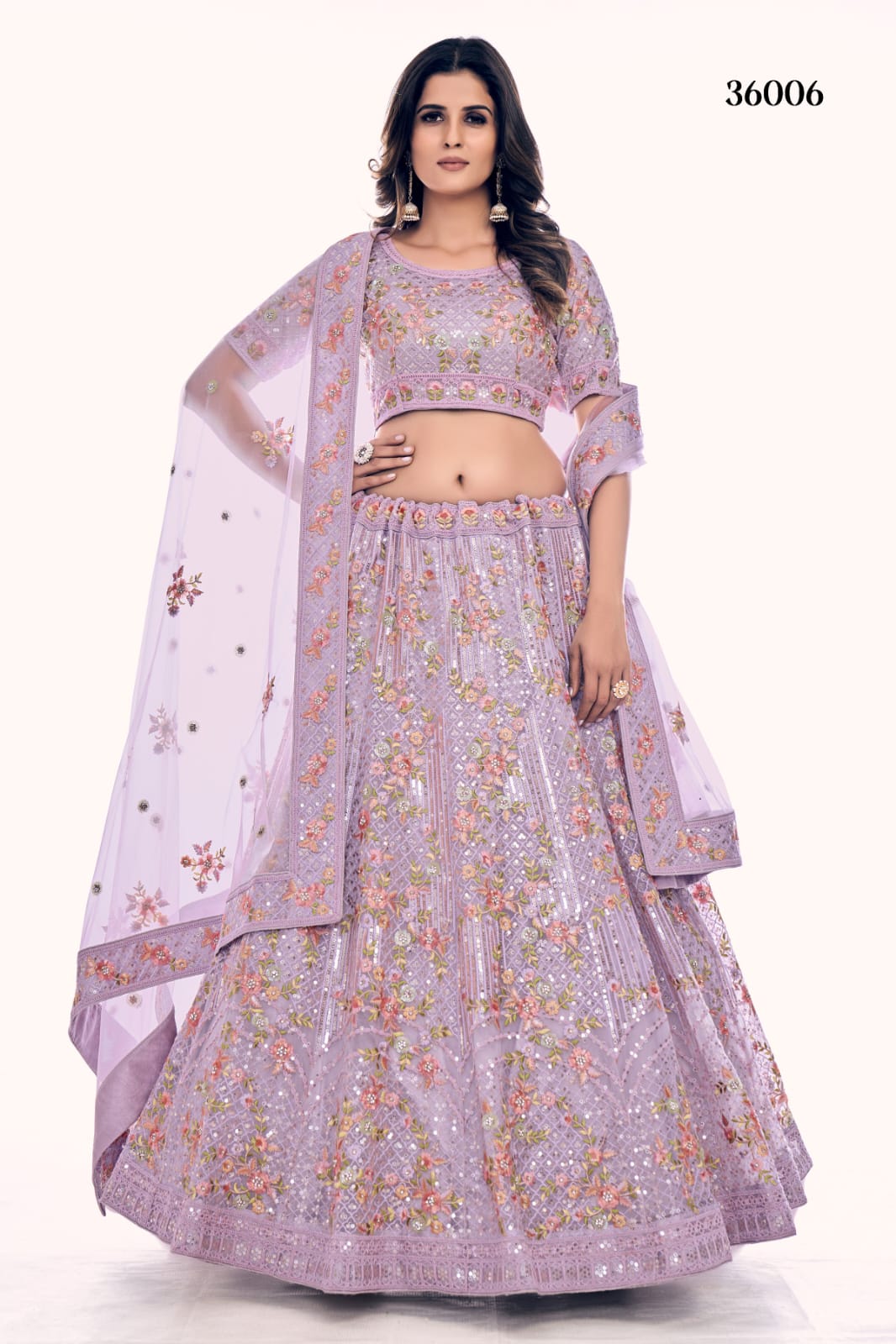 POSHAK VOL 4 DESIGNER LEHENGA D.NO 36006 Anant Tex Exports Private Limited