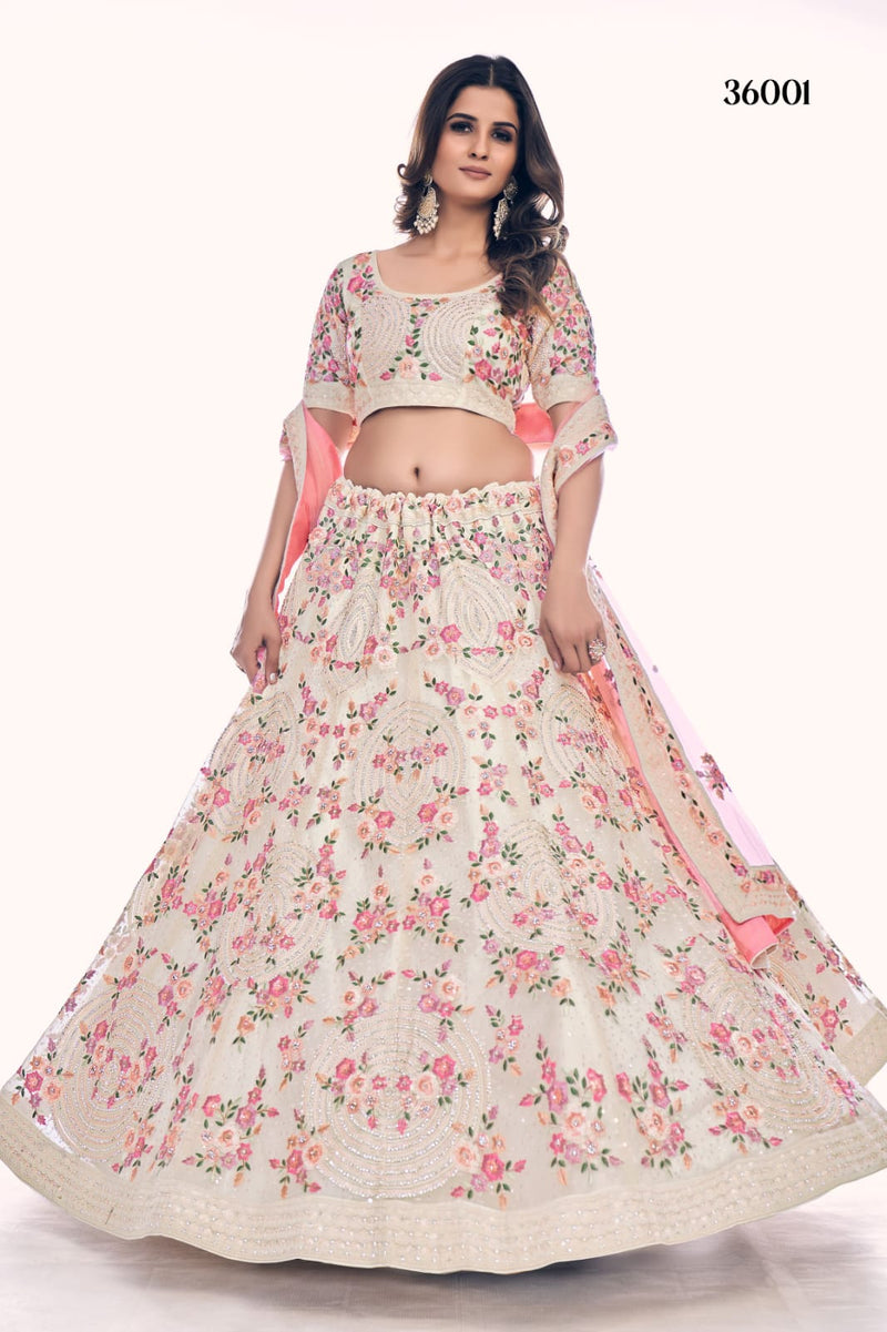 POSHAK VOL 4 DESIGNER LEHENGA D.NO 36001 Anant Tex Exports Private Limited