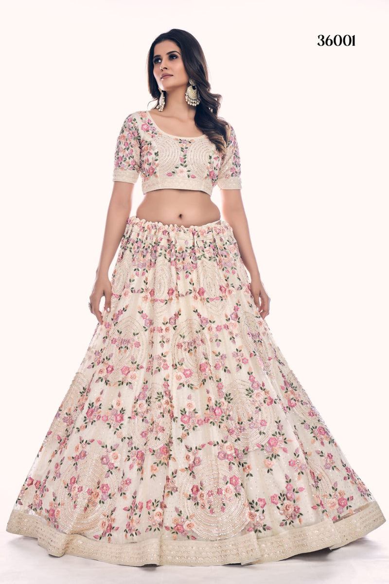 POSHAK VOL 4 DESIGNER LEHENGA D.NO 36001 Anant Tex Exports Private Limited