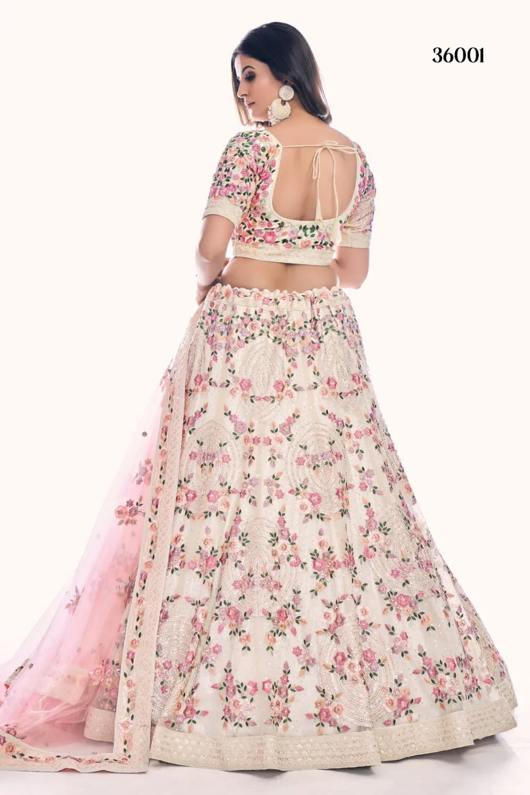 POSHAK VOL 4 DESIGNER LEHENGA D.NO 36001 Anant Tex Exports Private Limited