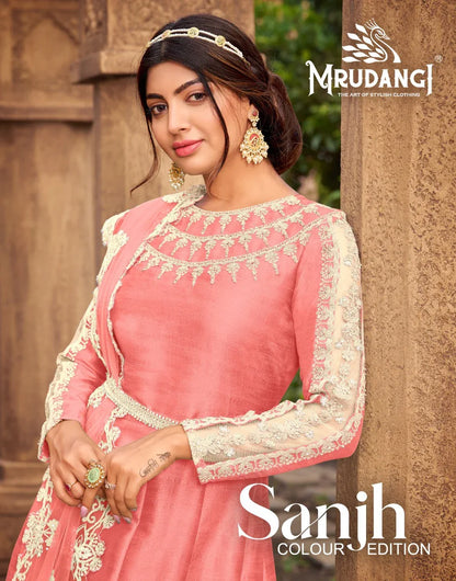 MRUDANGI SANJH PREMIUM ANARKALI SUIT Anant Tex Exports Private Limited