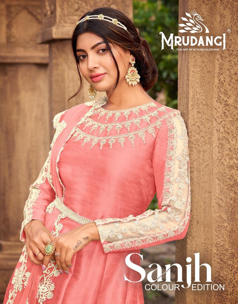 MRUDANGI SANJH PREMIUM ANARKALI SUIT Anant Tex Exports Private Limited