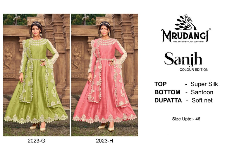 MRUDANGI SANJH PREMIUM ANARKALI SUIT Anant Tex Exports Private Limited