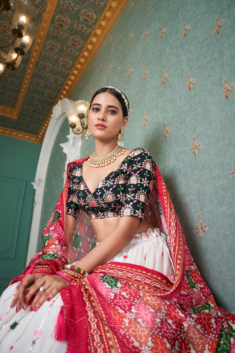 FANCY OCCASION WEAR SEQUINS LEHENGA D.NO 1741 Anant Tex Exports Private Limited