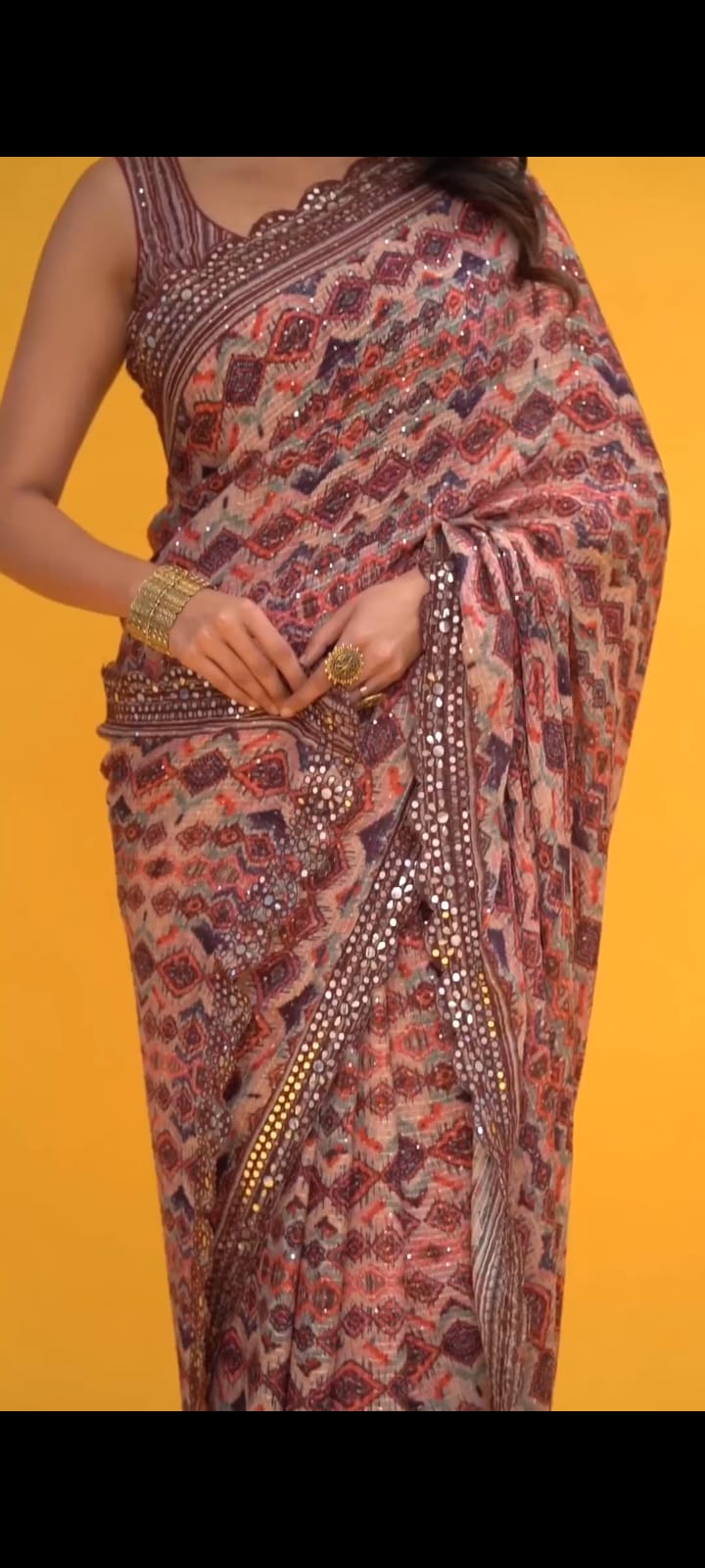 Party Wear Fancy Vichitra Silk Saree Anant Tex Exports Private Limited