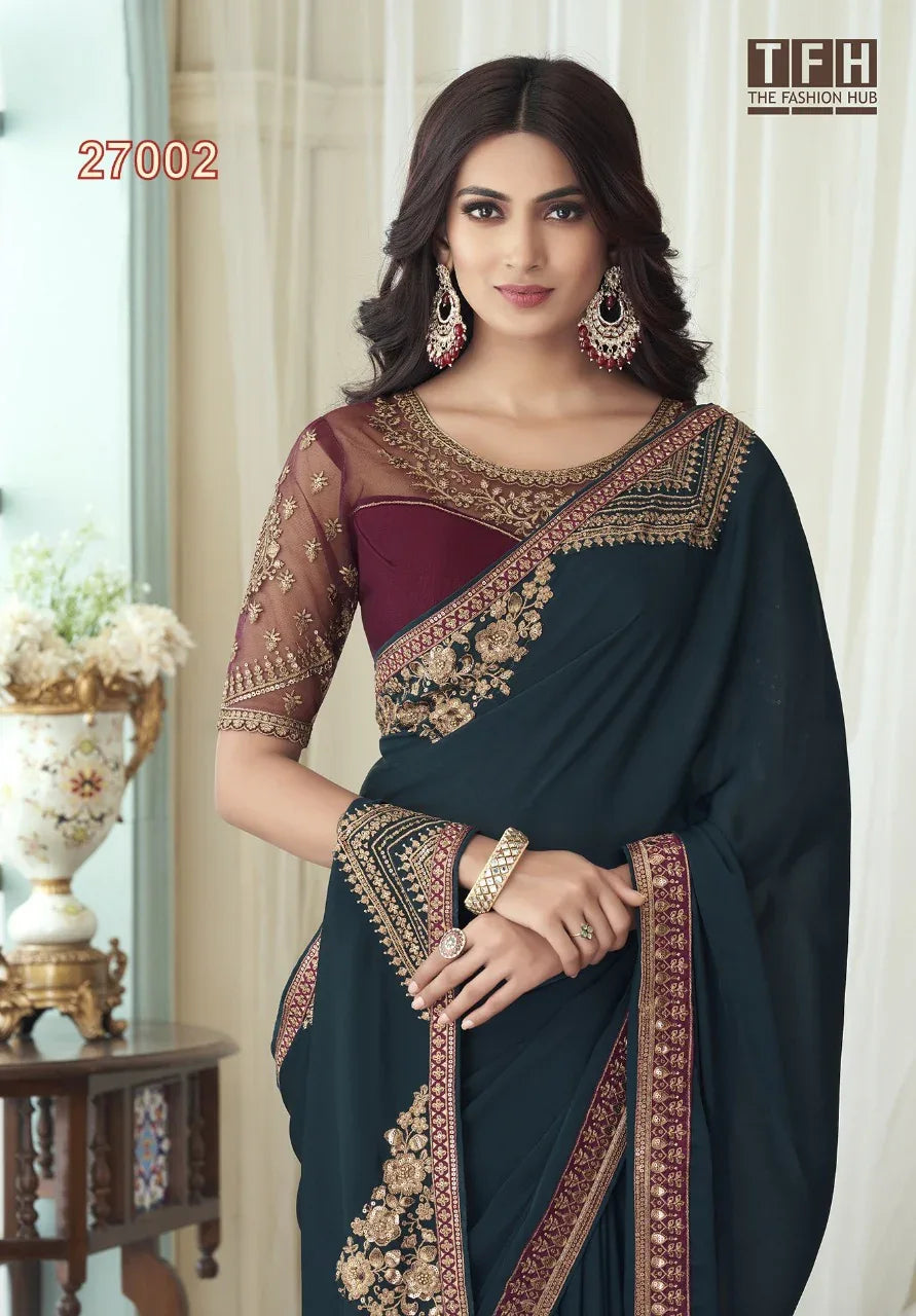 TFH FANCY DESIGNER SAREE Anant Tex Exports Private Limited