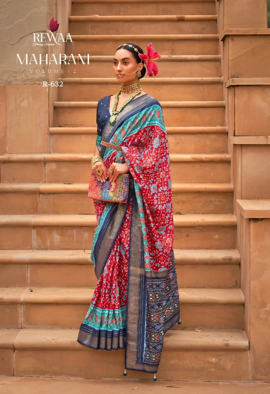 REWAA MAHARANI VOL-2 SMOOTH PATOLA SAREE Anant Tex Exports Private Limited