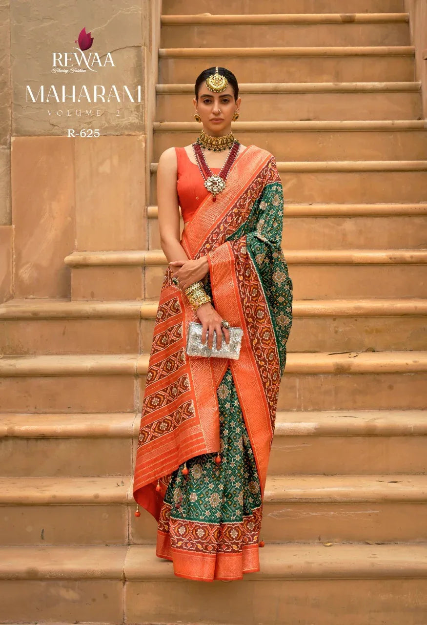 REWAA MAHARANI VOL-2 SMOOTH PATOLA SAREE Anant Tex Exports Private Limited
