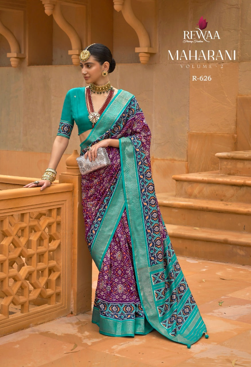 REWAA MAHARANI VOL-2 SMOOTH PATOLA SAREE Anant Tex Exports Private Limited
