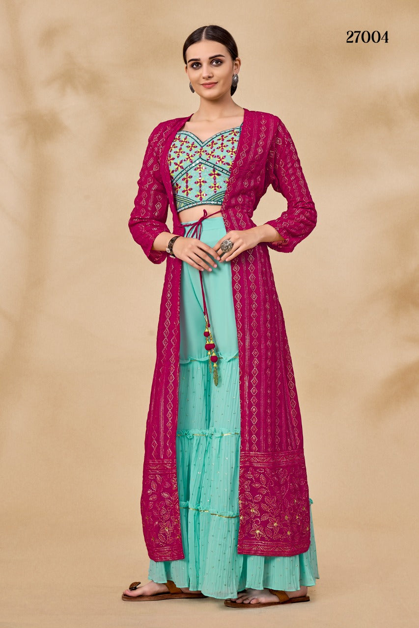 ARYA VOLUME 41 SHARARA SUIT Anant Tex Exports Private Limited