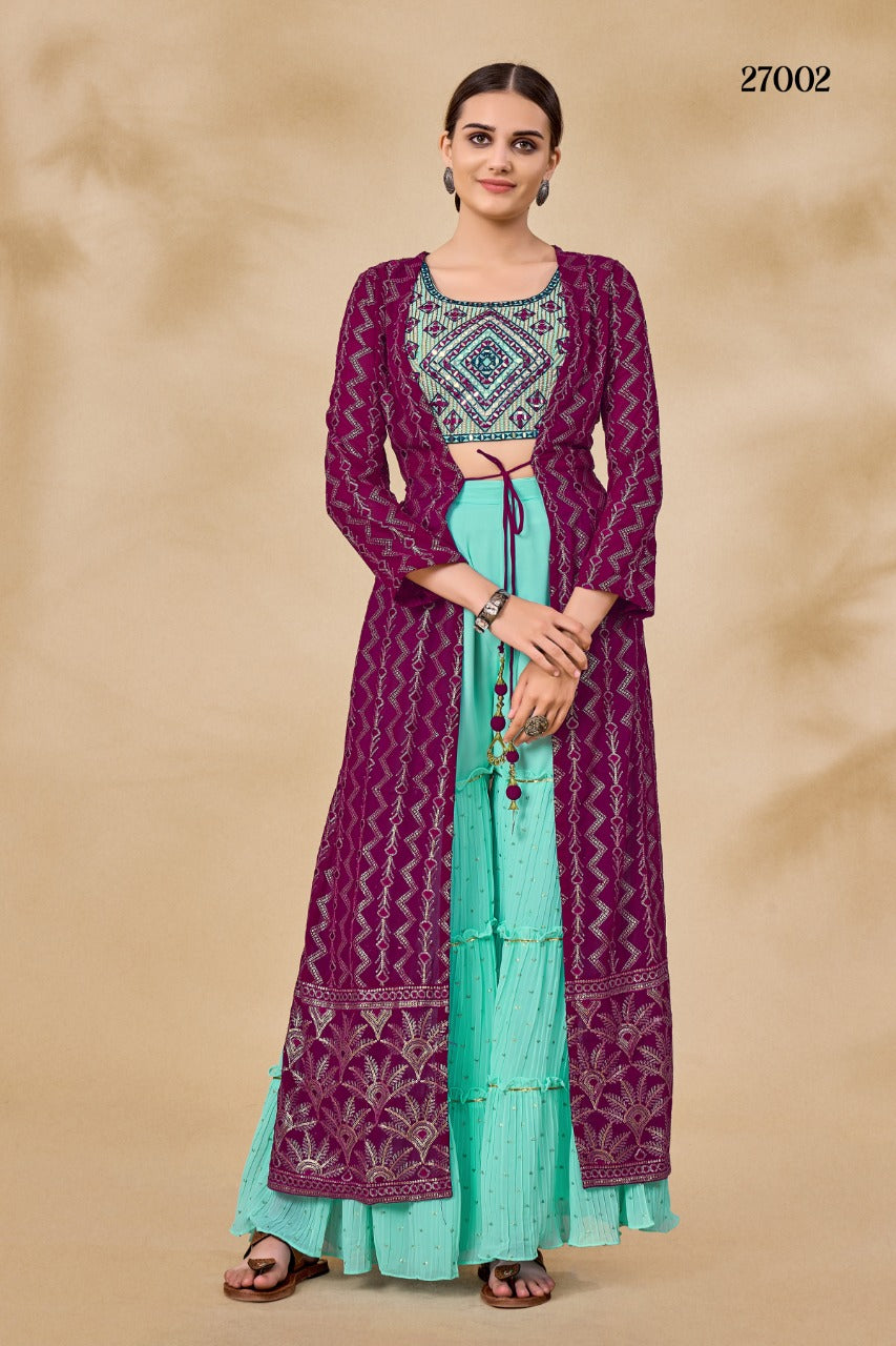 ARYA VOLUME 41 SHARARA SUIT Anant Tex Exports Private Limited