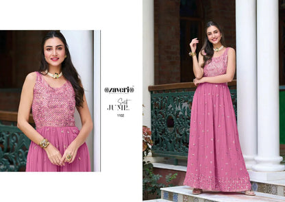 ZAVERI WOMAN JUMPSUIT VOL-4 Anant Tex Exports Private Limited