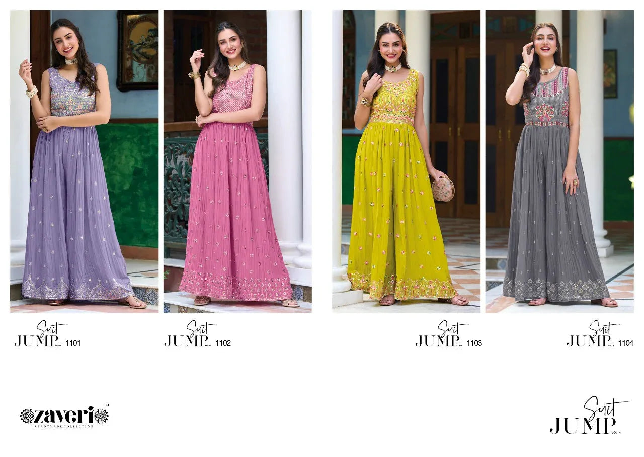 ZAVERI WOMAN JUMPSUIT VOL-4 Anant Tex Exports Private Limited