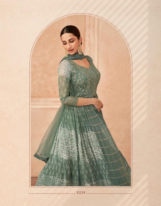 SAYURI DESIGNER FLORAL 5233 SERIES SALWAR SUIT Anant Tex Exports Private Limited