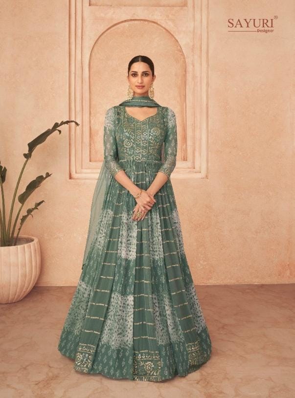 SAYURI DESIGNER FLORAL 5233 SERIES SALWAR SUIT Anant Tex Exports Private Limited