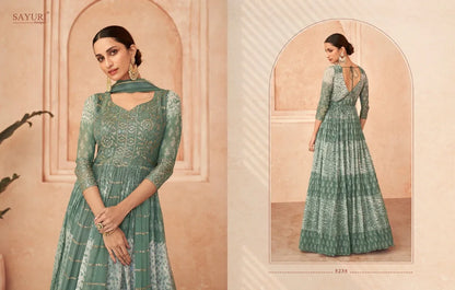 SAYURI DESIGNER FLORAL 5233 SERIES SALWAR SUIT Anant Tex Exports Private Limited