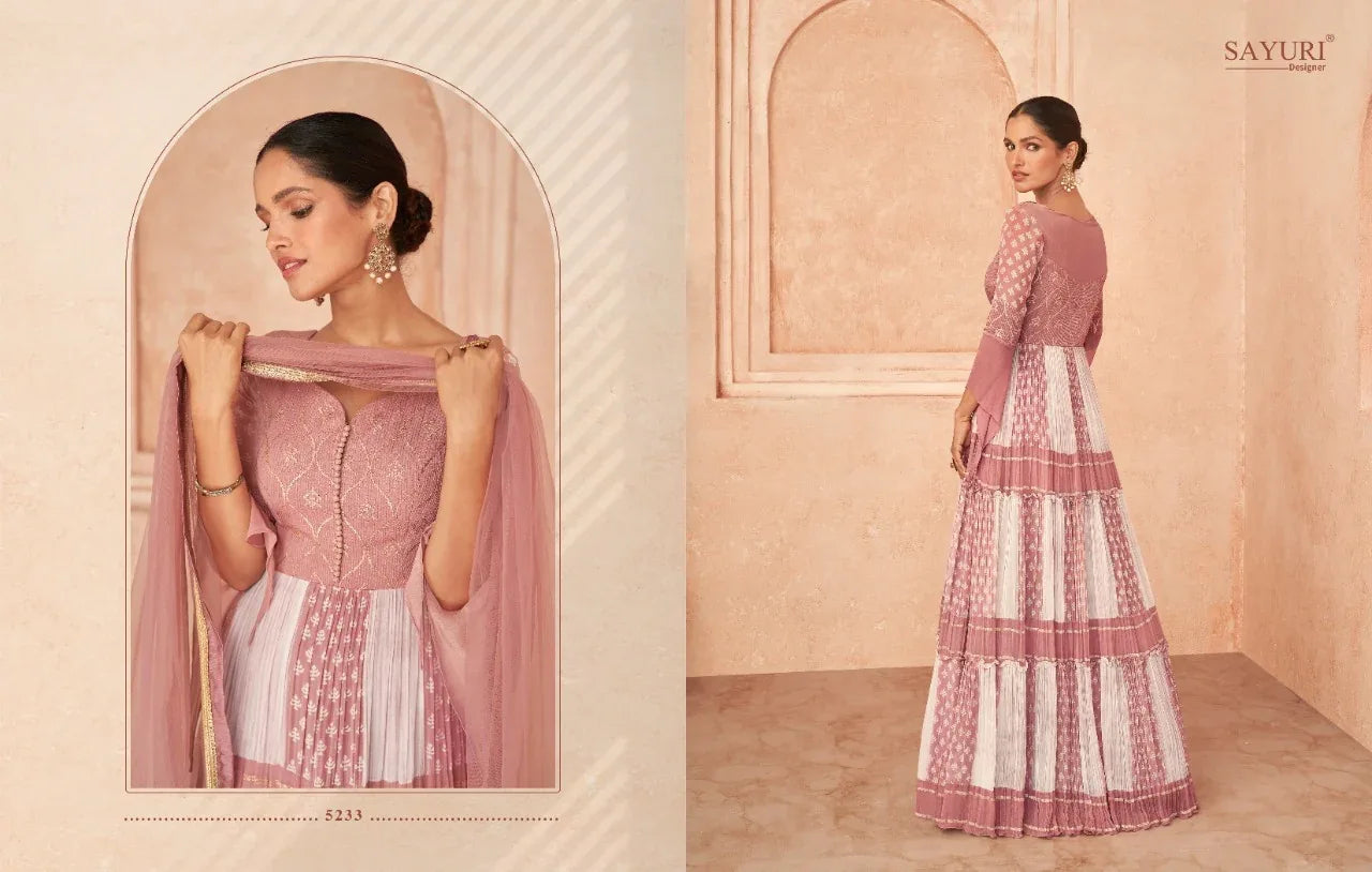 SAYURI DESIGNER FLORAL 5233 SERIES SALWAR SUIT Anant Tex Exports Private Limited