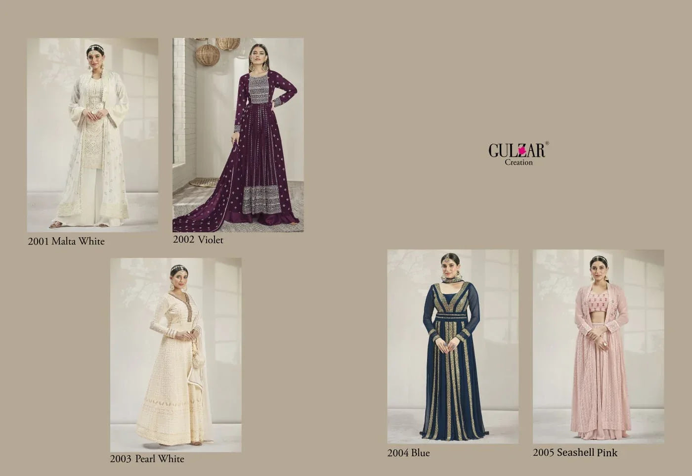 GULZAR MODERN 2001 SERIES SALWAR SUIT Anant Tex Exports Private Limited
