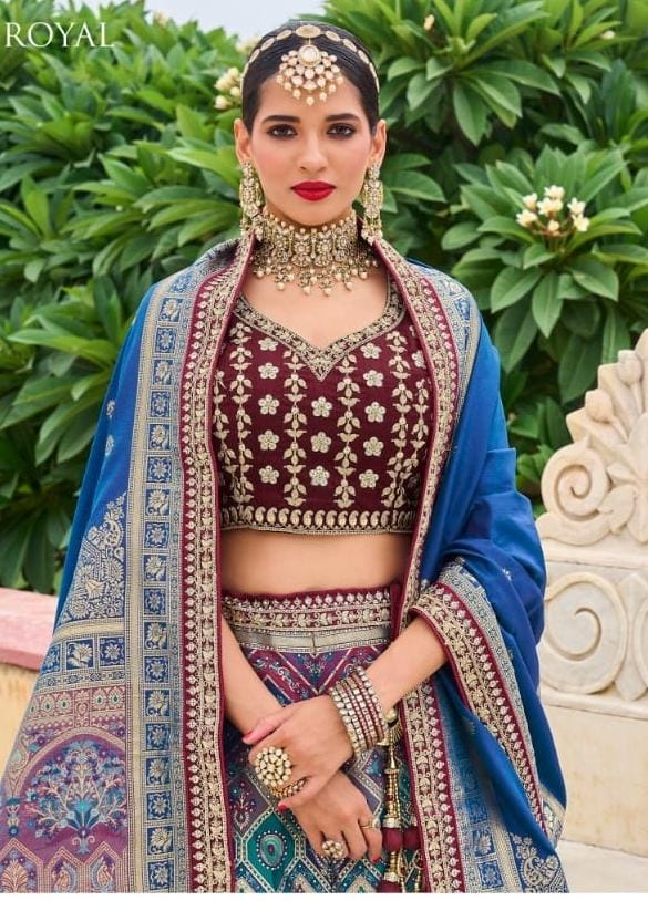 ROYAL VOL 29 DESIGNER LEHENGA D.NO -1015 Anant Tex Exports Private Limited