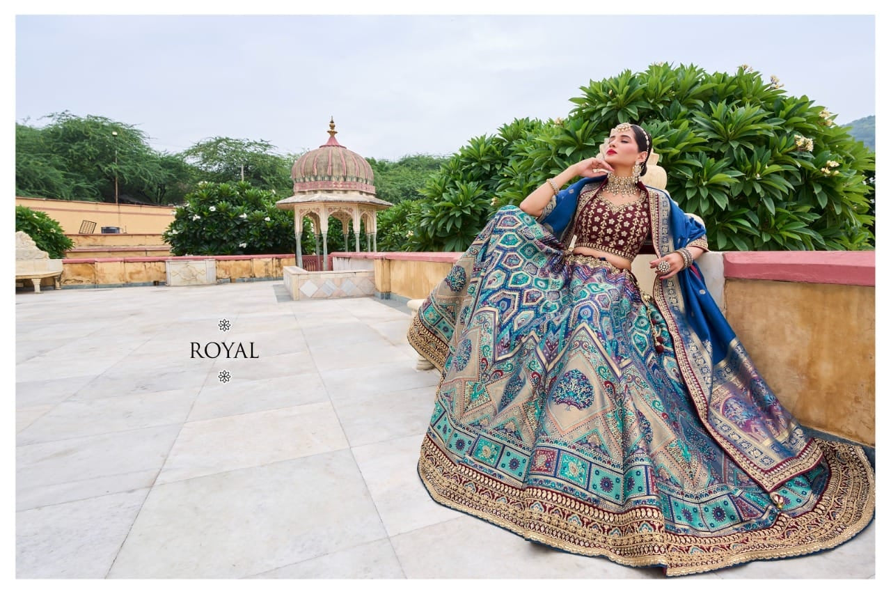 ROYAL VOL 29 DESIGNER LEHENGA D.NO -1015 Anant Tex Exports Private Limited