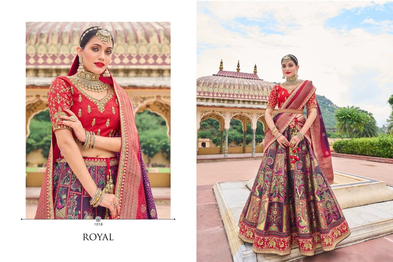 ROYAL VOL 29 DESIGNER LEHENGA D.NO -1018 Anant Tex Exports Private Limited