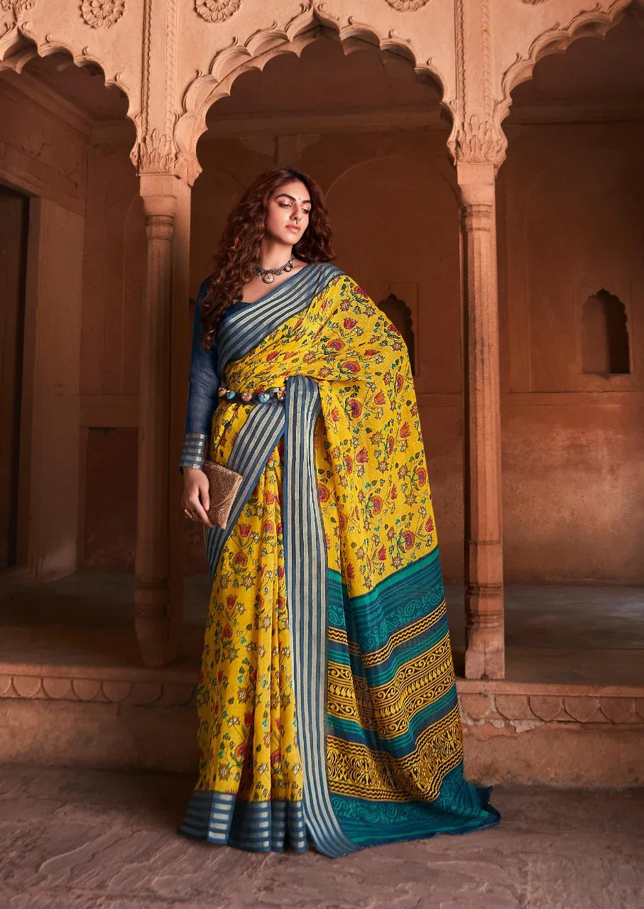Ruchika Party Wear Saree Anant Tex Exports Private Limited