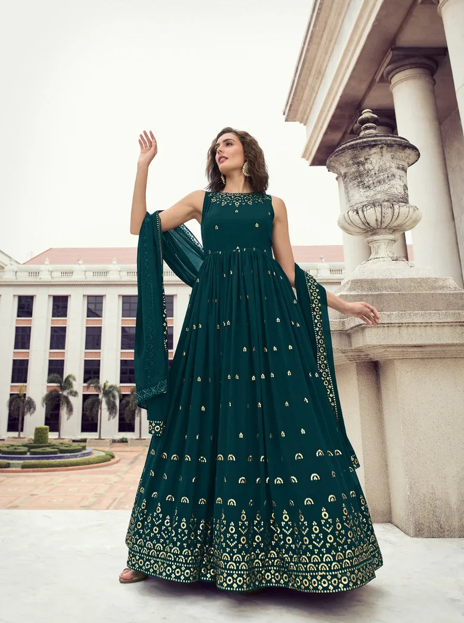 Flory Vol. 26 Fancy Anarkali Gown Anant Tex Exports Private Limited