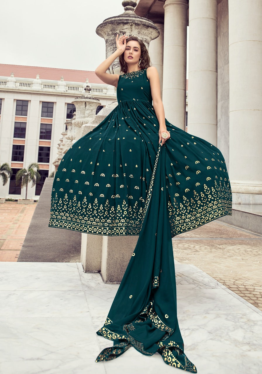 Flory Vol. 26 Fancy Anarkali Gown Anant Tex Exports Private Limited