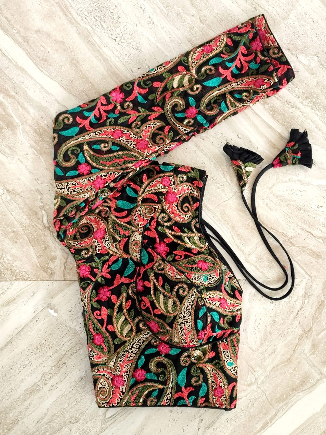 Tanya Kashmiri Work Full Sleeves Blouse Anant Tex Exports Private Limited