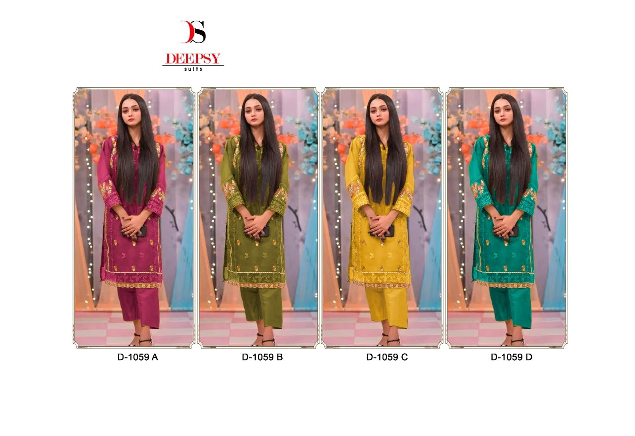 Deepsy Party Wear Embroidery Suit Anant Tex Exports Private Limited