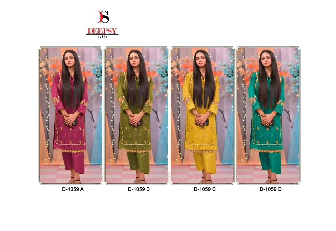 Deepsy Party Wear Embroidery Suit Anant Tex Exports Private Limited