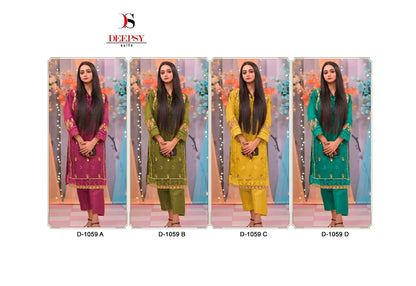 Deepsy Party Wear Embroidery Suit Anant Tex Exports Private Limited