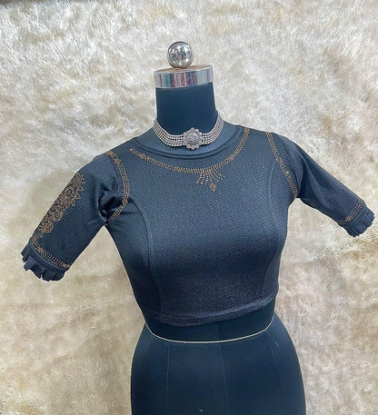 PARTY WEAR STRETCHABLE BLOUSE Anant Tex Exports Private Limited
