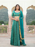 Party Wear Nayra Silk Lehenga Anant Tex Exports Private Limited