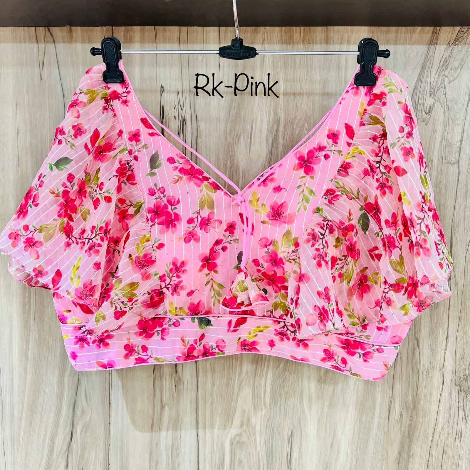 DIGITAL PRINT RUFFLE BLOUSE Anant Tex Exports Private Limited