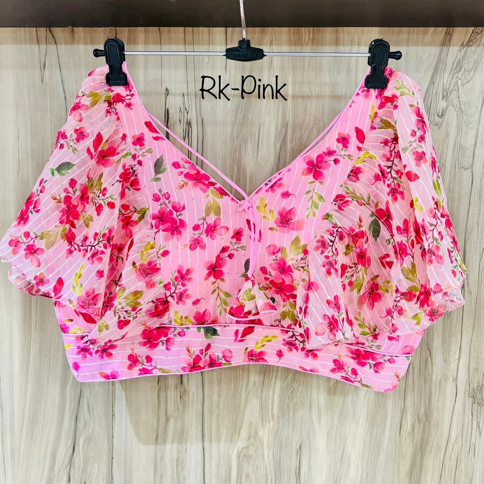 DIGITAL PRINT RUFFLE BLOUSE Anant Tex Exports Private Limited