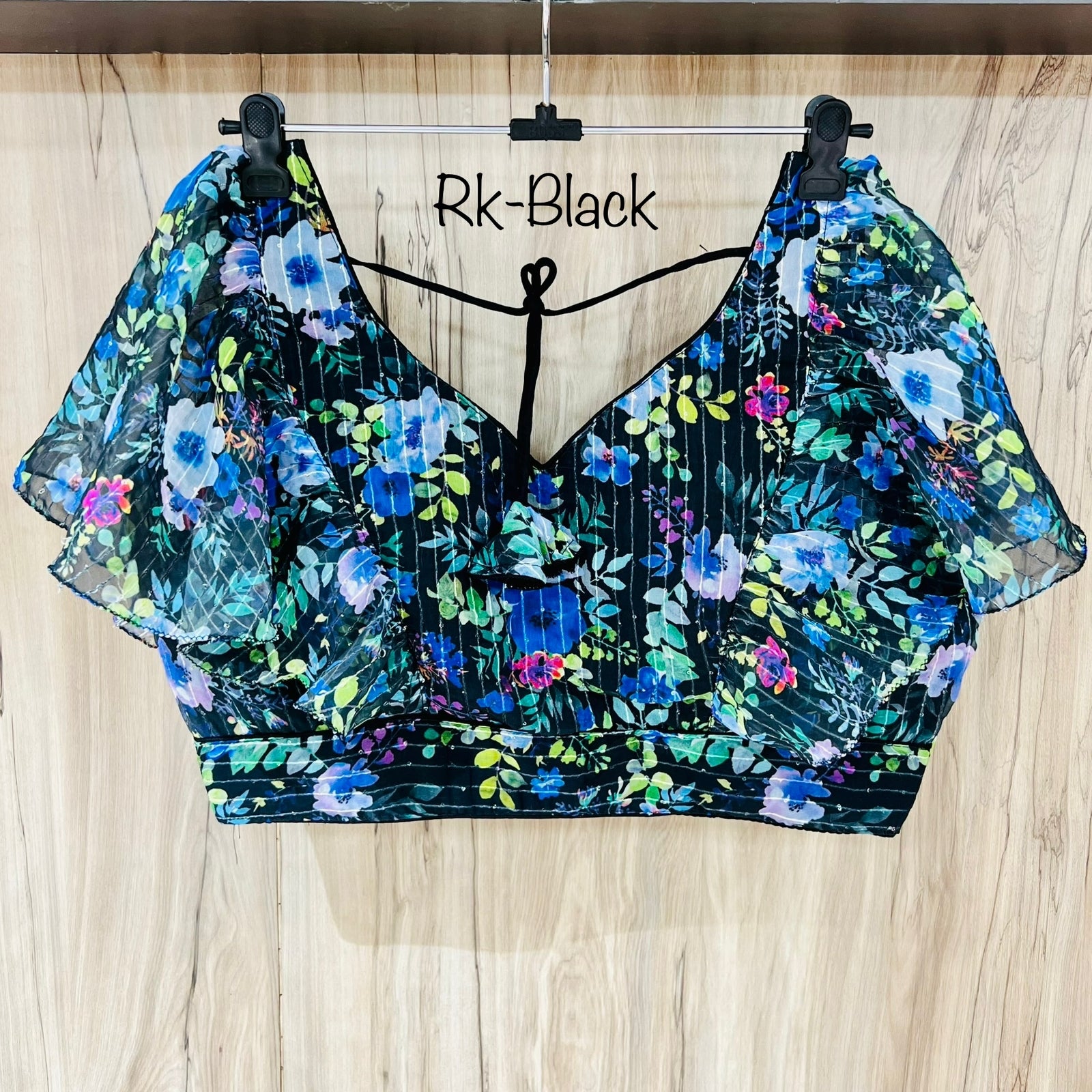 DIGITAL PRINT RUFFLE BLOUSE Anant Tex Exports Private Limited