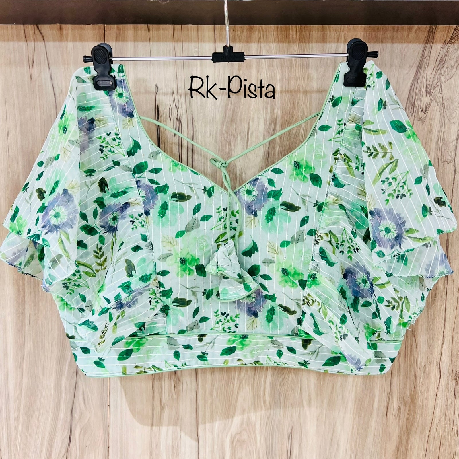 DIGITAL PRINT RUFFLE BLOUSE Anant Tex Exports Private Limited