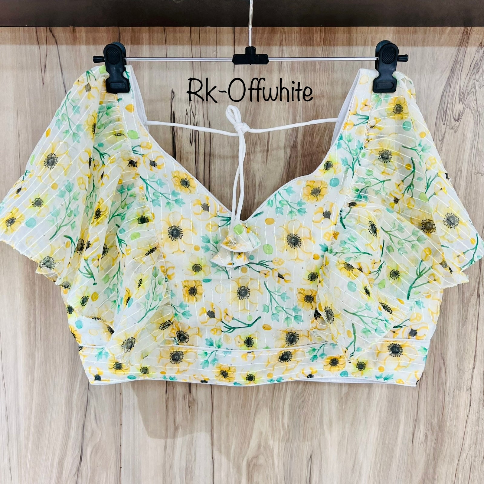 DIGITAL PRINT RUFFLE BLOUSE Anant Tex Exports Private Limited