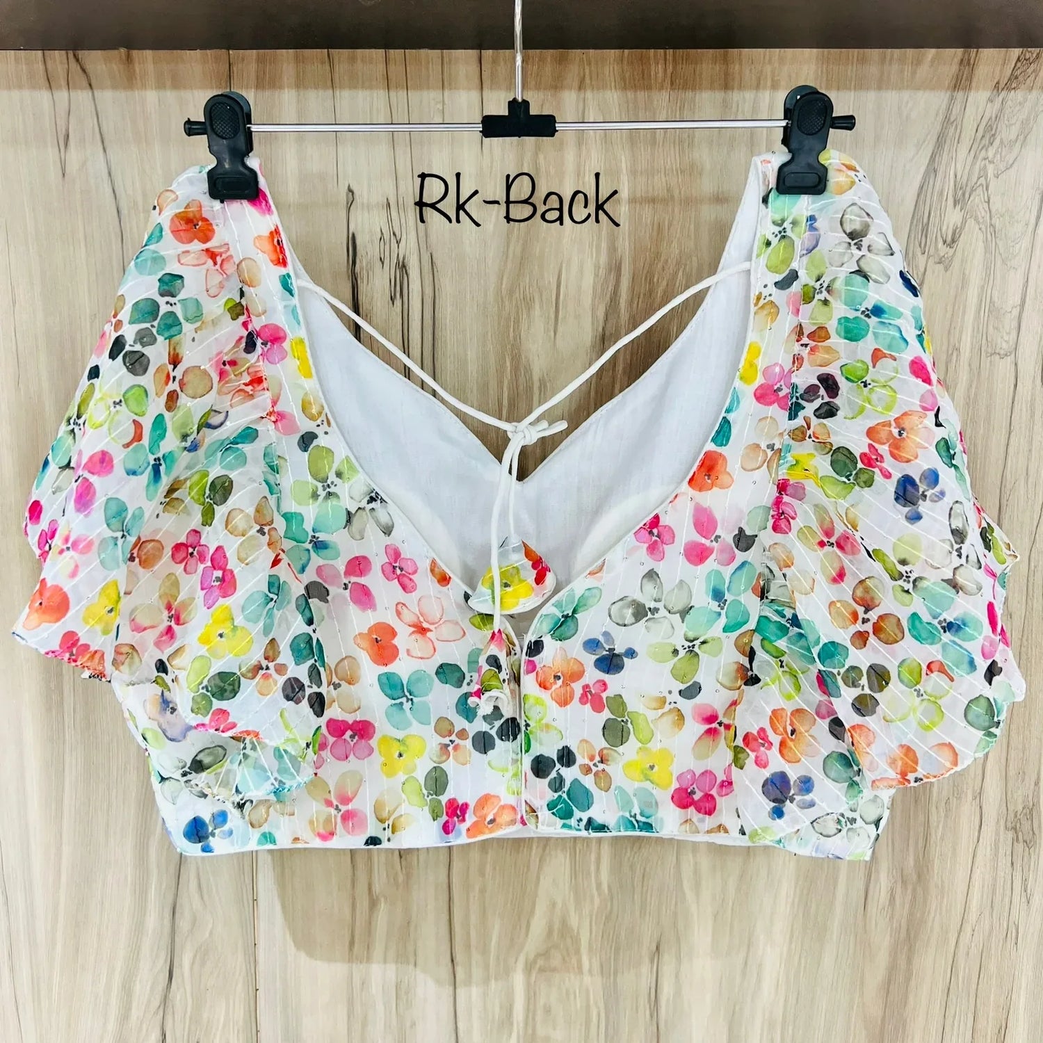 DIGITAL PRINT RUFFLE BLOUSE Anant Tex Exports Private Limited