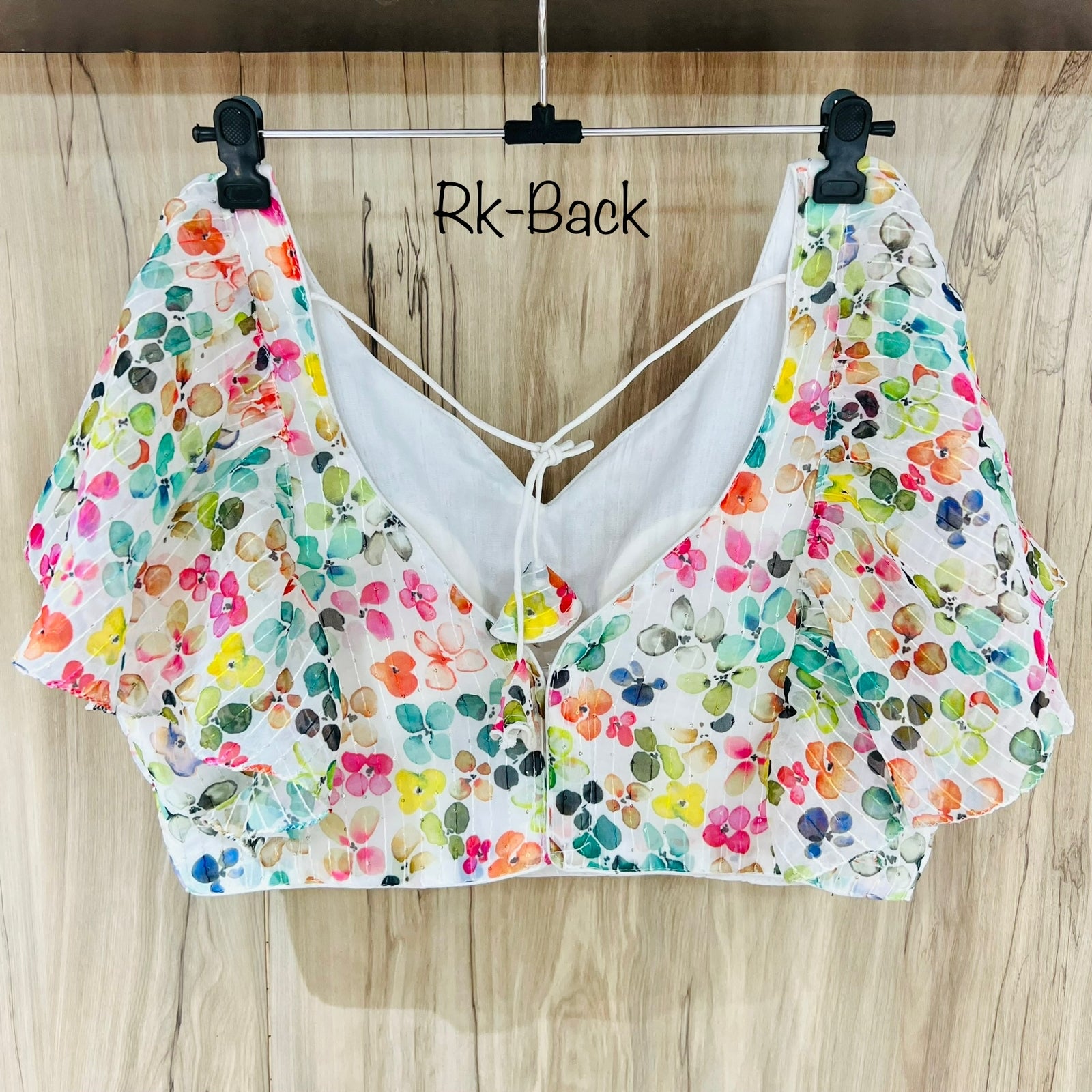 DIGITAL PRINT RUFFLE BLOUSE Anant Tex Exports Private Limited