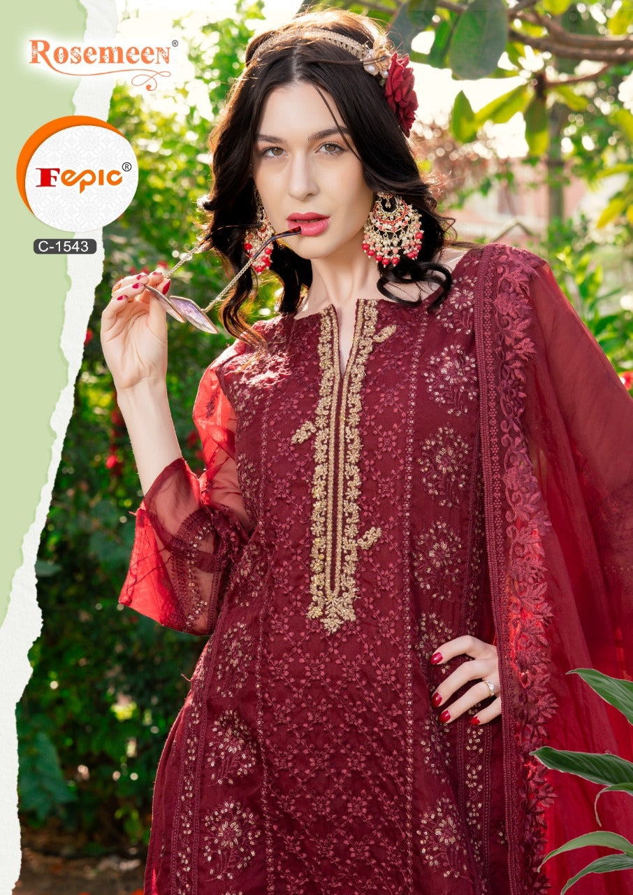 FEPIC ROSEMEEN C 1543 FANCY SUIT Anant Tex Exports Private Limited