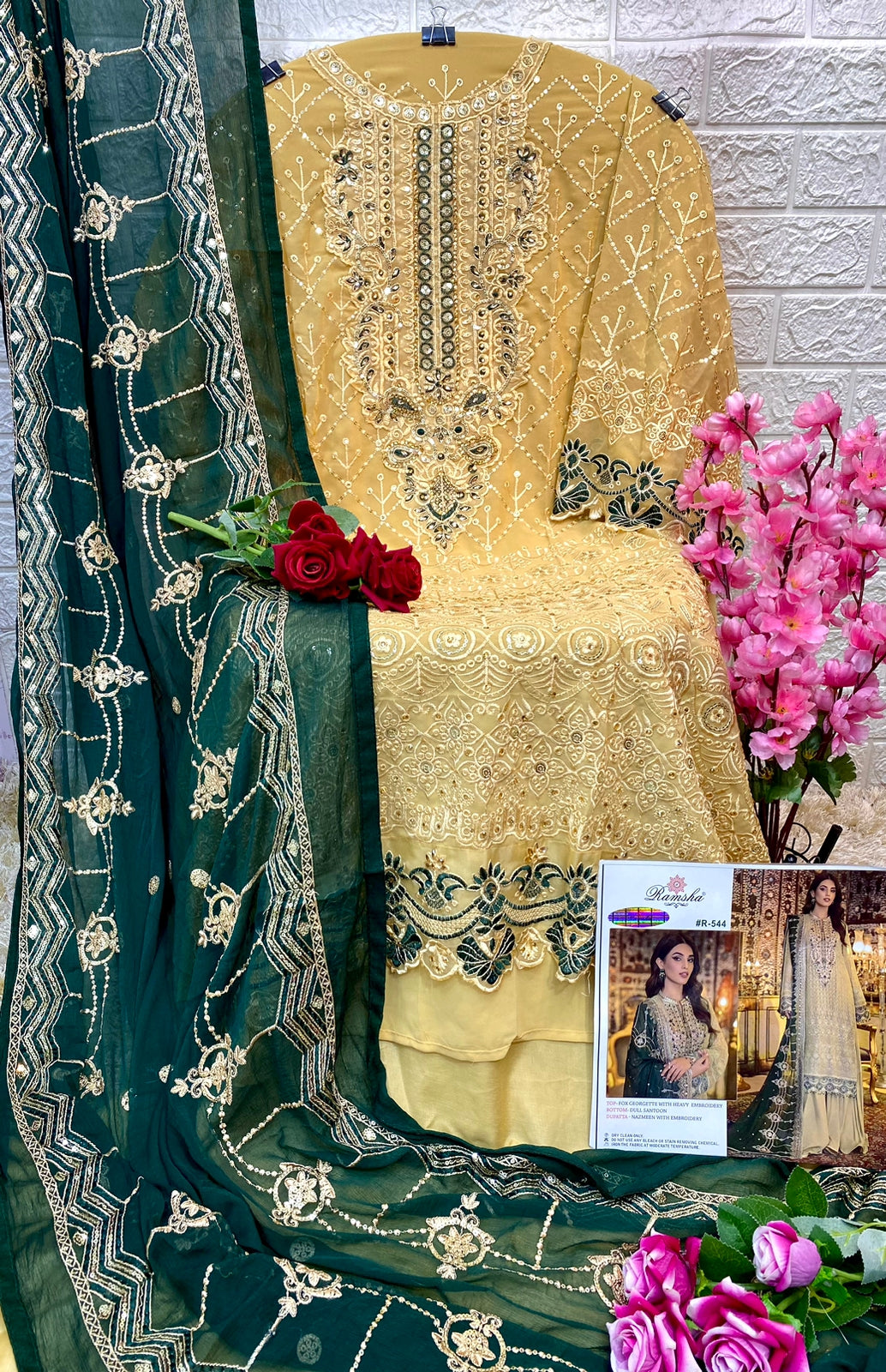 RAMSHA D.NO R-544 SALWAR SUIT Anant Tex Exports Private Limited